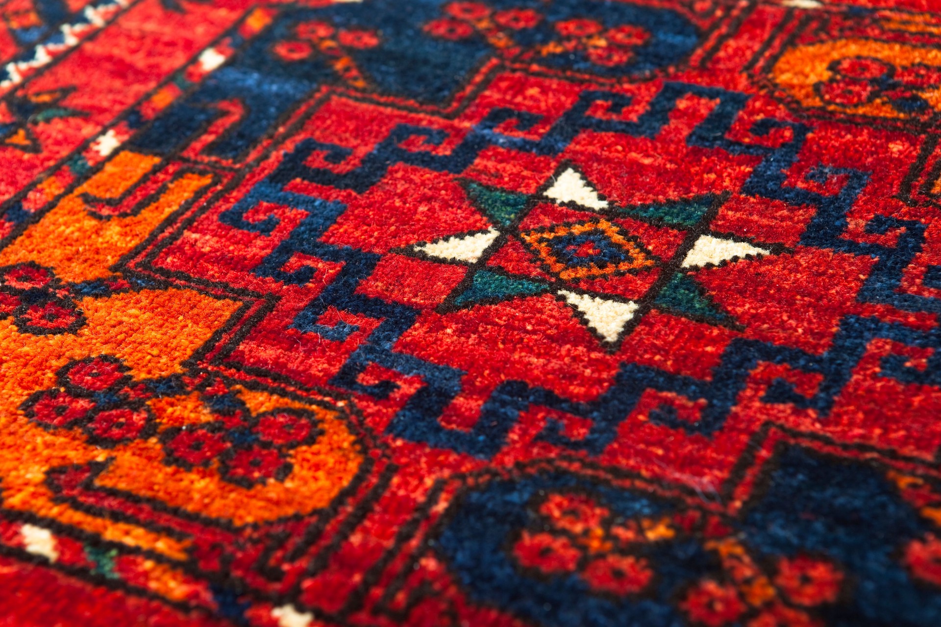 Middle Eastern Rug detail