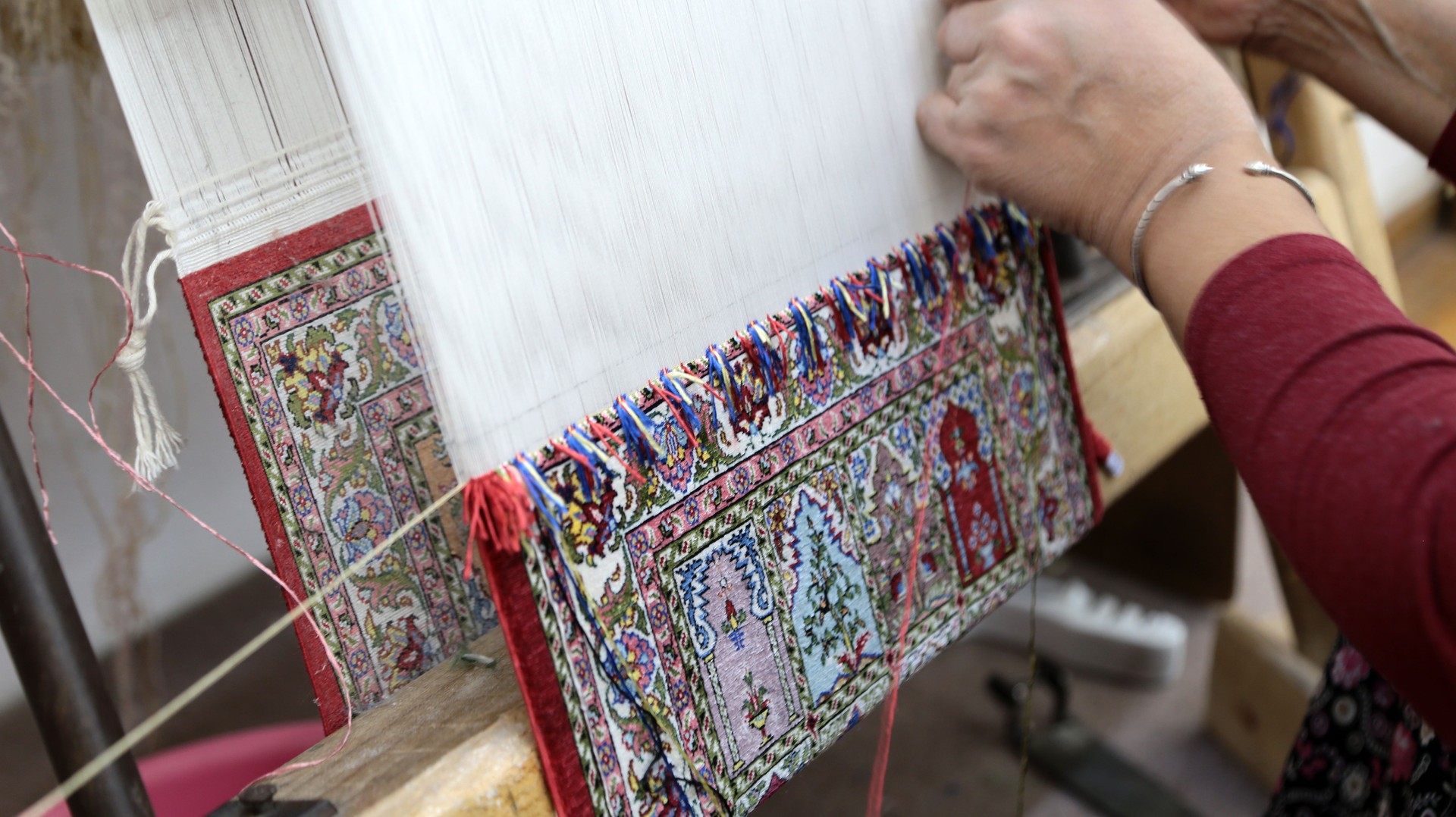 hand-woven rugs