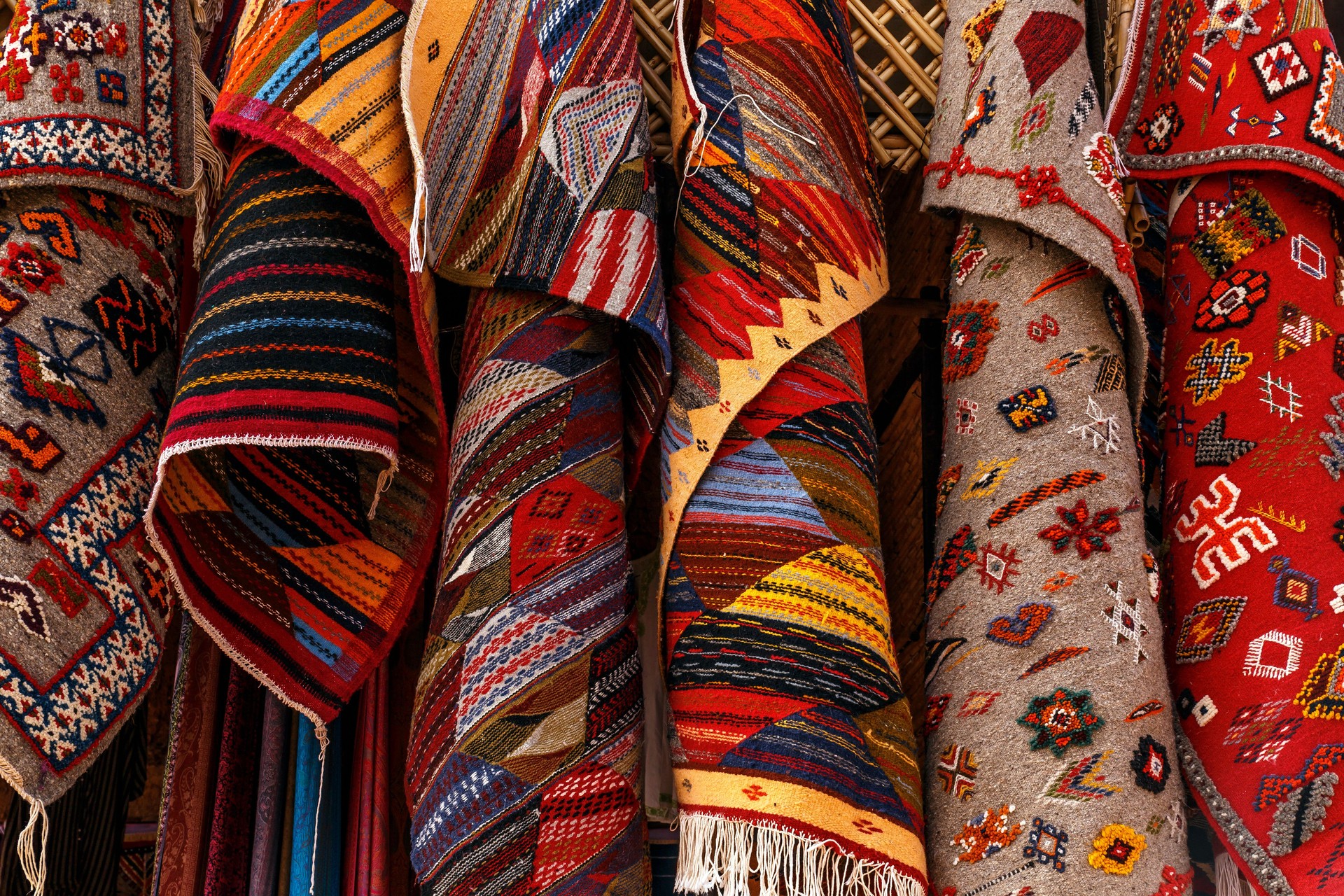 hand made morrocan kilim